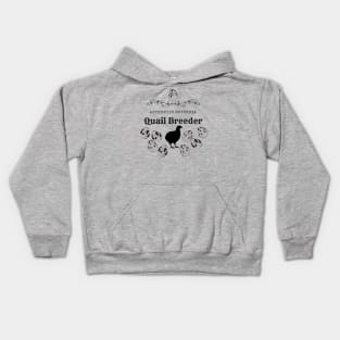 Authentic Quail Breeder Kids Hoodie